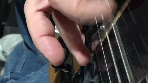 Counting on Guitar - triplets with pointer finger - 1 and a 2 and a 3 and a 4 and a ...