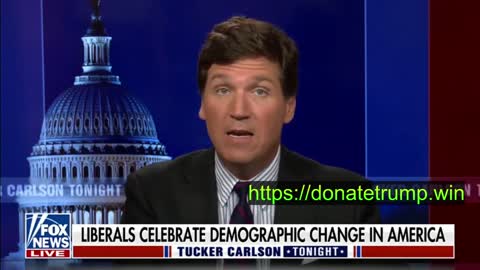 Tucker Carlson exposes the lefts race war