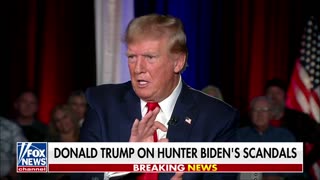 Donald Trump on Hunter Biden's scandals: 'Biden is compromised'