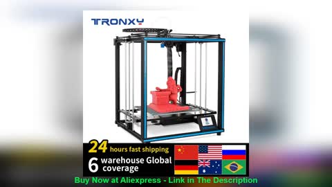 ❤️ Tronxy X5SA 24V New Upgraded 3D Printer DIY Kits Metal Build Plate 3.5 Inches LCD Touch Screen