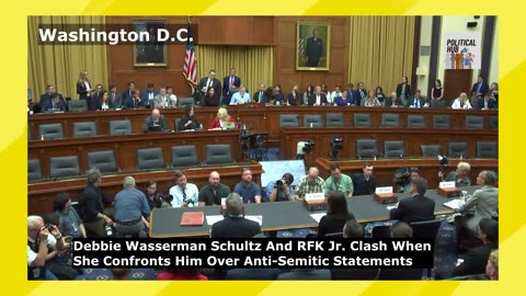 Debbie Wasserman Schultz And RFK Jr. Clash When She Confronts Him Over Anti-Semitic Statements