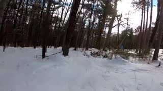 Spring skiing in New Hampshire