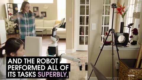 A Robot That Helps Out Around The House