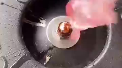 ASMR making cotton candy