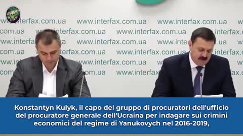 UCRAINA. LA CORRUZIONE ESPOSTA. AMPIO ESTRATTO DELLA CONFERENZA. SUB ITA