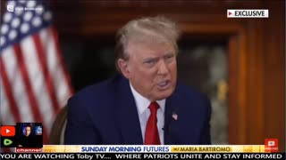 President Donald J Trump speaks with Maria Bartiromo [full interview]