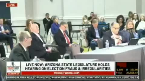 Arizona Election Fraud allegations hearing!