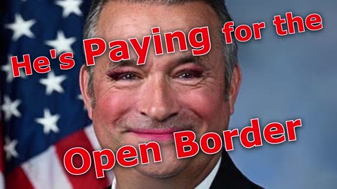 Paying for the Open Border - Vote Dirty Donny Rotten Bacon for Representative in Nebraska