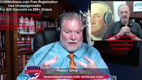 David Shestokas with Pastor Greg discusses the J6 Commission violations of the Bill of Rights