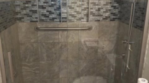 Bathroom Upgrade custom Shower