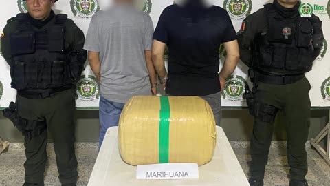 Incautación de marihuana en Cimitarra, Santander