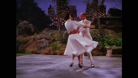 Fred Astaire Cyd Charisse The Band Wagon 1953 Dancing in the Dark 4k