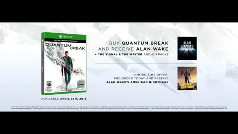 QUANTUM BREAK - Live Action Trailer (Xbox One)