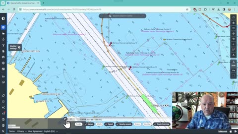 What is Going on With Shipping?-MV Dali Hitting Key Bridge in Baltimore - Track and Video Analysis