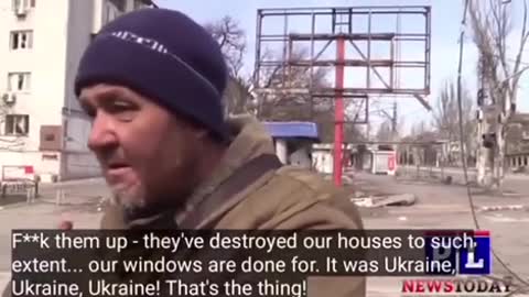 Residents in ukraine tell the real story...