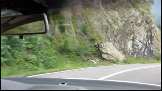 Nice drive in Romania