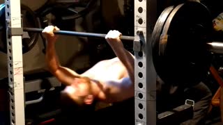 235 x 5 bench press