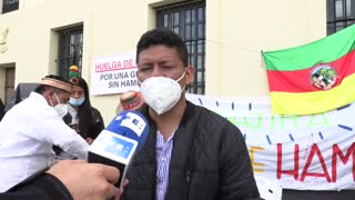 Jóvenes continúan con huelga de hambre y exigen medidas para una región pobre de Colombia