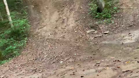 Four-wheeler Hill Climb Goes Backwards and Bad