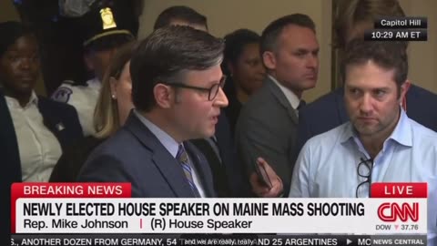 Speaker Mike Johnson Makes Statement On Maine Mass-Shooter:
