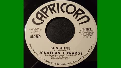 Keith Roberts - Sunshine (Go Away Today) a Jonathan Edwards cover