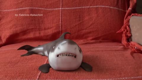 Cutest Baby Shark Happy Shark Funny Shark Cute Baby Animals Reaction 2020