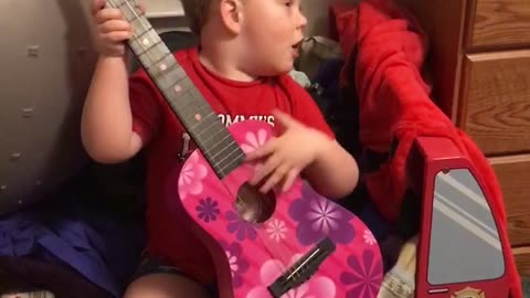 Toddler Boy Sings Beautiful Song For His Mom