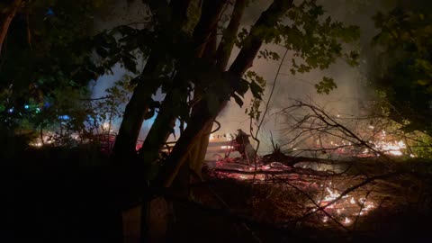 Another Homeless Camp Fire In Concord, NH