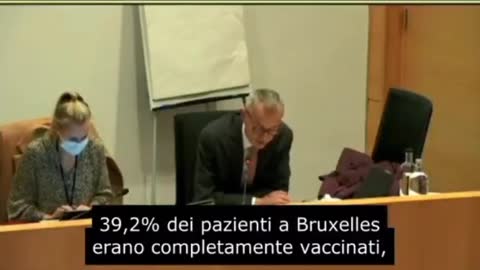 Il ministro della salute del Belgio, Frank Vadenbroucke, comunica dati relativi ai ricoveri Covid.