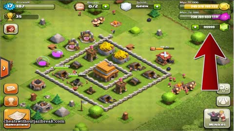 Clash of Clans 100 000 Gems Glitch !