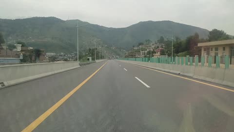 Beautiful Hazara Motorway Abbottabad Tunnel 1 Full Video Hazara Motorway Mansehra 4K View