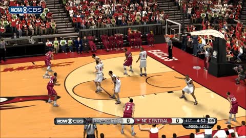 NBA 2k14 HBCU Basketball Mod Texas Southern vs NCCU