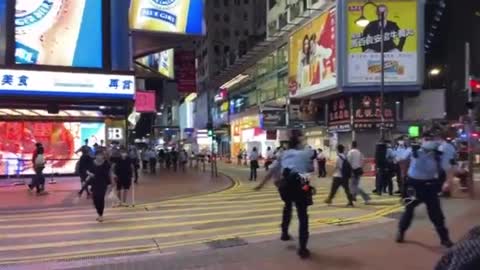 man attacked HKPC @CWB