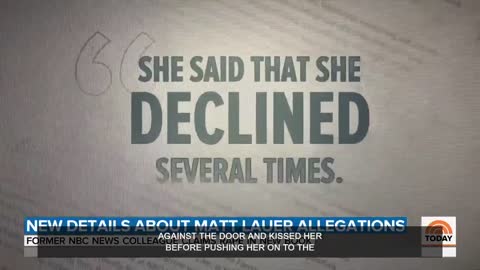 New report on Matt Lauer rape accusation stuns 'Today' co-anchors