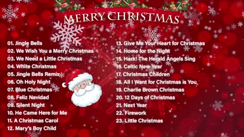 Top 100 Christmas Songs of All Time 🎄 24 Hour Christmas Music Playlist