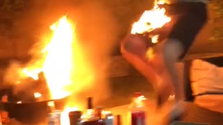 Full-on Fire Fail