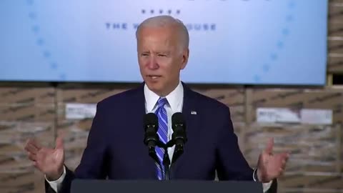Biden: "When you see headlines and reports of mass firings, and hundreds of people losing their jobs, look at the bigger story...United went from 59% of their employees [vaccinated] to 99%..."