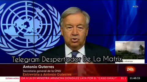 Cambio climático. ANTONIO GUTERRES, secretario general de la ONU