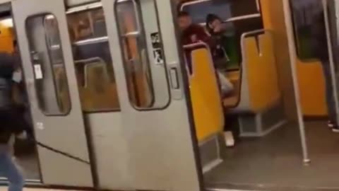 Crazy Islamists wreak havoc in Brussels subway. We need mass expulsions.