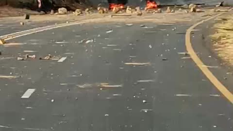 Harrismith Road Carnage