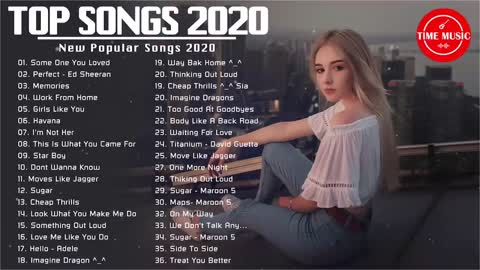 Relaxing english music collection of 2020....