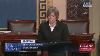 Joni Ernst statement about Patty Murray's objection to anti-infanticide bill