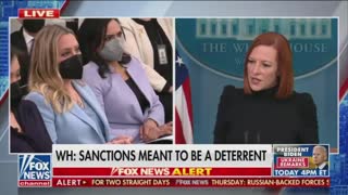 Psaki Questioned On Biden Delaying Russia Sanctions