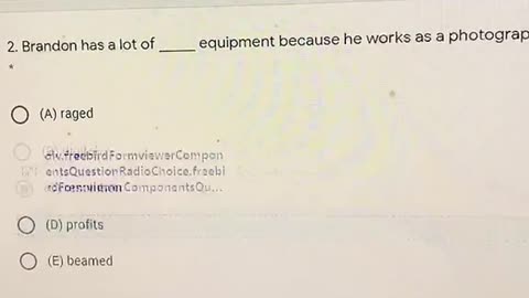 The answer is in F12.(Online google quiz) 🤫