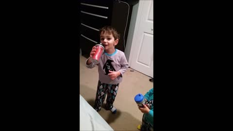 Little Brother steals the show with his booty bounce