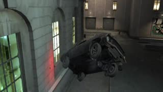 My stunt in GTA IV #3 - In SLOW MOTION - Parkour stunt on CAR! (it's my best stunt in GTA IV)