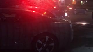 Tow Truck Driver Slams Several Parked Cars