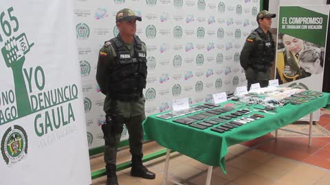 Operativo del Gaula en la cárcel modelo de Bucaramanga