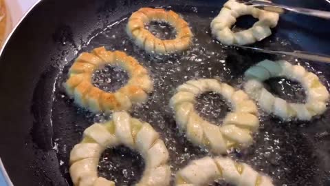 پکوره حلقه ای | Potato Rings | Potato Ring Pakora | Potato Snacks | Aloo Rings Recipe | Ring Pakoda