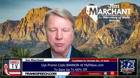 WarRoom: Battleground - Jim Marchant - Voting Machine Challenged in Nevada